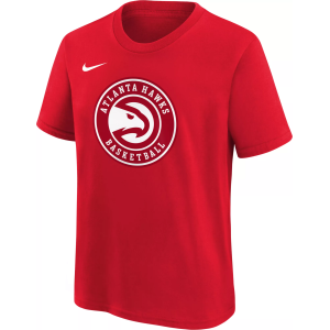Nike Youth Atlanta Hawks Essential Logo T-Shirt, Medium, Red