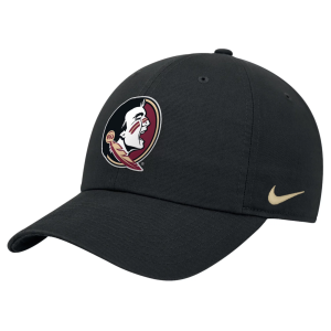 Nike Men's Florida State Seminoles Black Club Slouch Adjustable Hat, Medium/Large