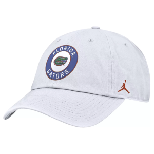 Jordan Jordan Adult Florida Gators White Primetime Club Adjustable Hat, Men's, Medium/Large - $28.00 at DICK'S Sporting Goods