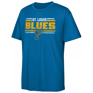 Outerstuff Youth St. Louis Blues Electric Snipe T-Shirt, Small, Blue