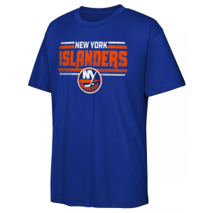 Outerstuff Youth New York Islanders Electric Snipe T-Shirt, Medium, Blue