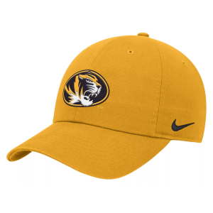 Nike Adult Missouri Tigers University Gold Rush Hat, Men's, Medium/Large, Yellow