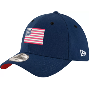 New Era New Era Adult USA Flag 39Thirty Stretch Fit Hat, Men's, Medium/Large, Navy Camo - $16.79 at DICK'S Sporting Goods
