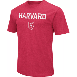 Colosseum Men's Harvard Crimson Cardinal T-Shirt, Small, Red
