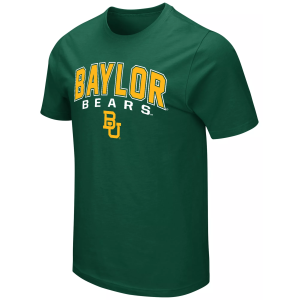 Colosseum Men's Baylor Bears Green T-Shirt, Small
