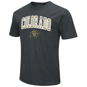 Colosseum Men's Colorado Buffaloes Black T-Shirt, Small