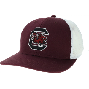 League-Legacy Men's South Carolina Gamecocks Garnet Mid-Pro Adjustable Trucker Hat, Red