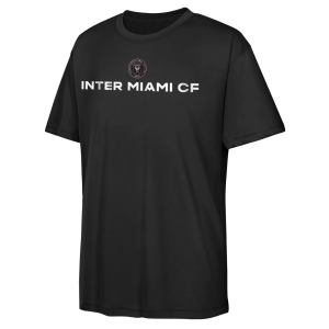 MLS Youth Inter Miami CF Team Black T-Shirt, Medium