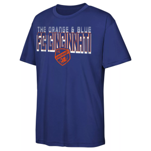 MLS Youth FC Cincinnati Team Blue T-Shirt, Large