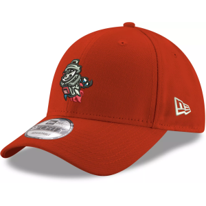 New Era Adult Rocket City Trash Pandas Red Logo 9Forty Adjustable Hat, Men's