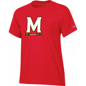 Knights Apparel Women's Maryland Terrapins Red T-Shirt, XL