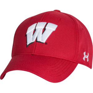 Under Armour Under Armour Men's Wisconsin Badgers Red Adjustable Hat - $26.00 at DICK'S Sporting Goods