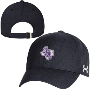 Under Armour Under Armour Men's Stephen F. Austin Lumberjacks Black Structured OTS Adjustable Hat - $26.00 at DICK'S Sporting Goods