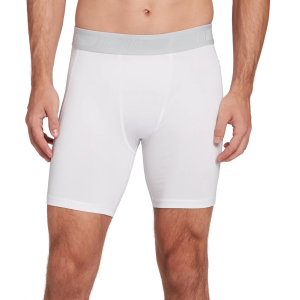 DSG Men's 10" Compression Shorts, Medium, Pure White