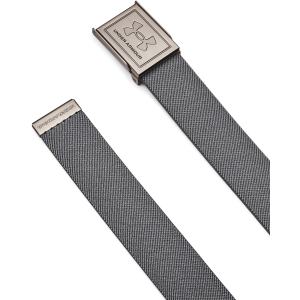 Under Armour Men's Stretch Webbing Golf Belt, Gray