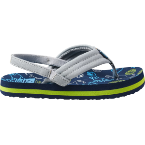 Reef Toddler Ahi Dino Flip Flop, Boys', Size 9, Navy/Grey