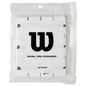 Wilson Pro Overgrip Padel 12 Pack, White