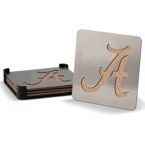 YouTheFan Alabama Crimson Tide Coaster Set