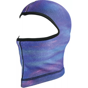 Seirus Kids' Printed Balaclava, Night Sky/Purple