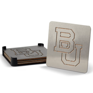 YouTheFan Baylor Bears Coaster Set, Cork
