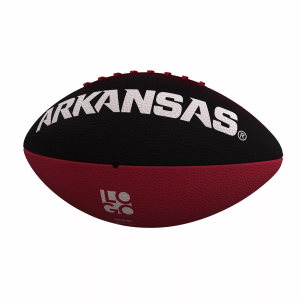 Logo Brands Arkansas Razorbacks Junior Rubber Football