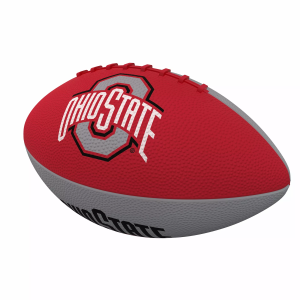 Logo Brands Ohio State Buckeyes Junior Rubber Football