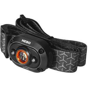 NEBO Mycro 400 Rechargeable Headlamp, Black