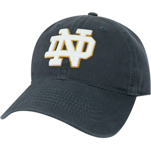 League-Legacy Men's Notre Dame Fighting Irish Navy EZA Adjustable Hat, Blue