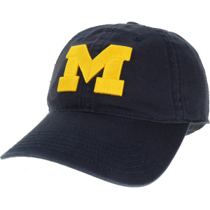 League-Legacy Men's Michigan Wolverines Blue EZA Adjustable Hat