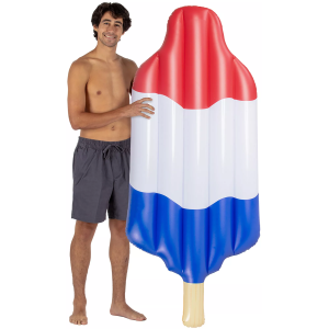 PoolCandy Rocket Pop Inflatable Raft, Multi