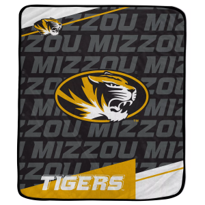 Pegasus NCAA Missouri Tigers Diagonal Ghost Blanket