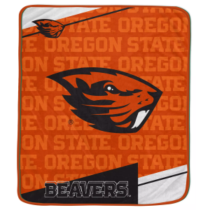 Pegasus NCAA Oregon State Beavers Diagonal Ghost Blanket