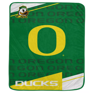 Pegasus NCAA Oregon Ducks Diagonal Ghost Blanket
