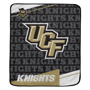 Pegasus NCAA UCF Knights Diagonal Ghost Blanket