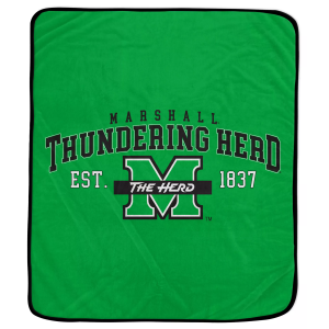 Pegasus NCAA Marshall Thundering Herd Vintage Arch Blanket