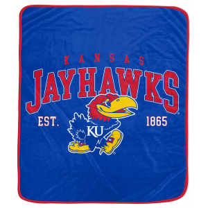 Pegasus NCAA Kansas Jayhawks Vintage Arch Blanket