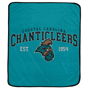 Pegasus NCAA Coastal Carolina Chanticleers Vintage Arch Blanket