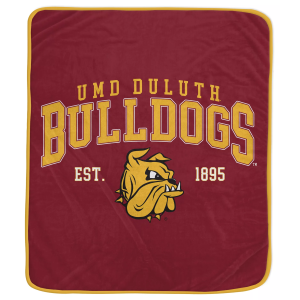 Pegasus NCAA Minnesota-Duluth Bulldogs Vintage Arch Blanket
