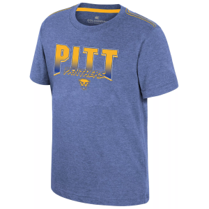 Colosseum Youth Pitt Panthers Royal Wade T-Shirt, Large, Blue