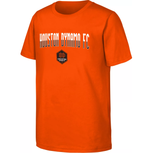 MLS Youth Houston Dynamo Defender Orange T-Shirt, Medium