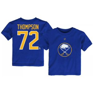 NHL Toddler Buffalo Sabres Tage Thompson #72 Blue T-Shirt, Boys', 3T