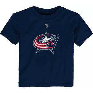 NHL Toddler Columbus Blue Jackets Adam Fantilli #19 Navy T-Shirt, Boys', 2T