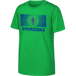 Outerstuff Youth Seattle Sounders Green Pitch T-Shirt, Large