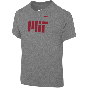 Nike Toddler MIT Engineers Grey Core Cotton T-Shirt, Boys', 4T, Gray