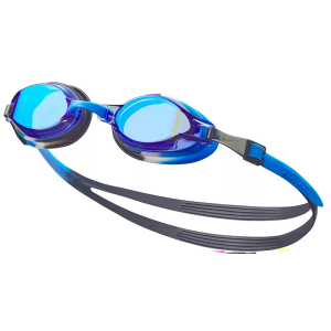 Nike Youth Chrome Mirrored Swim Goggles, Kids, Blue