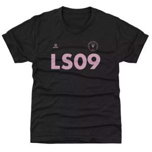 500 LEVEL Toddler Inter Miami CF Luis Suarez #9 Black T-Shirt, Boys', 2T