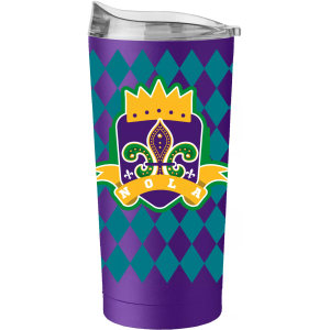 Logo Brand New Orleans 20oz. Mardi Gras Tumbler, Wash