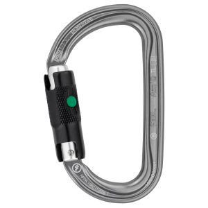 Petzl Am'D Ball-Lock Carabiner, Silver