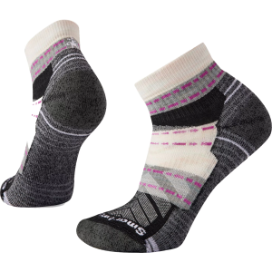 Smartwool Women's Hike Light Cushion Margarita Ankle Socks, Medium, Moonbeam