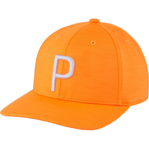PUMA Youth P Golf Cap, Orange/Grey